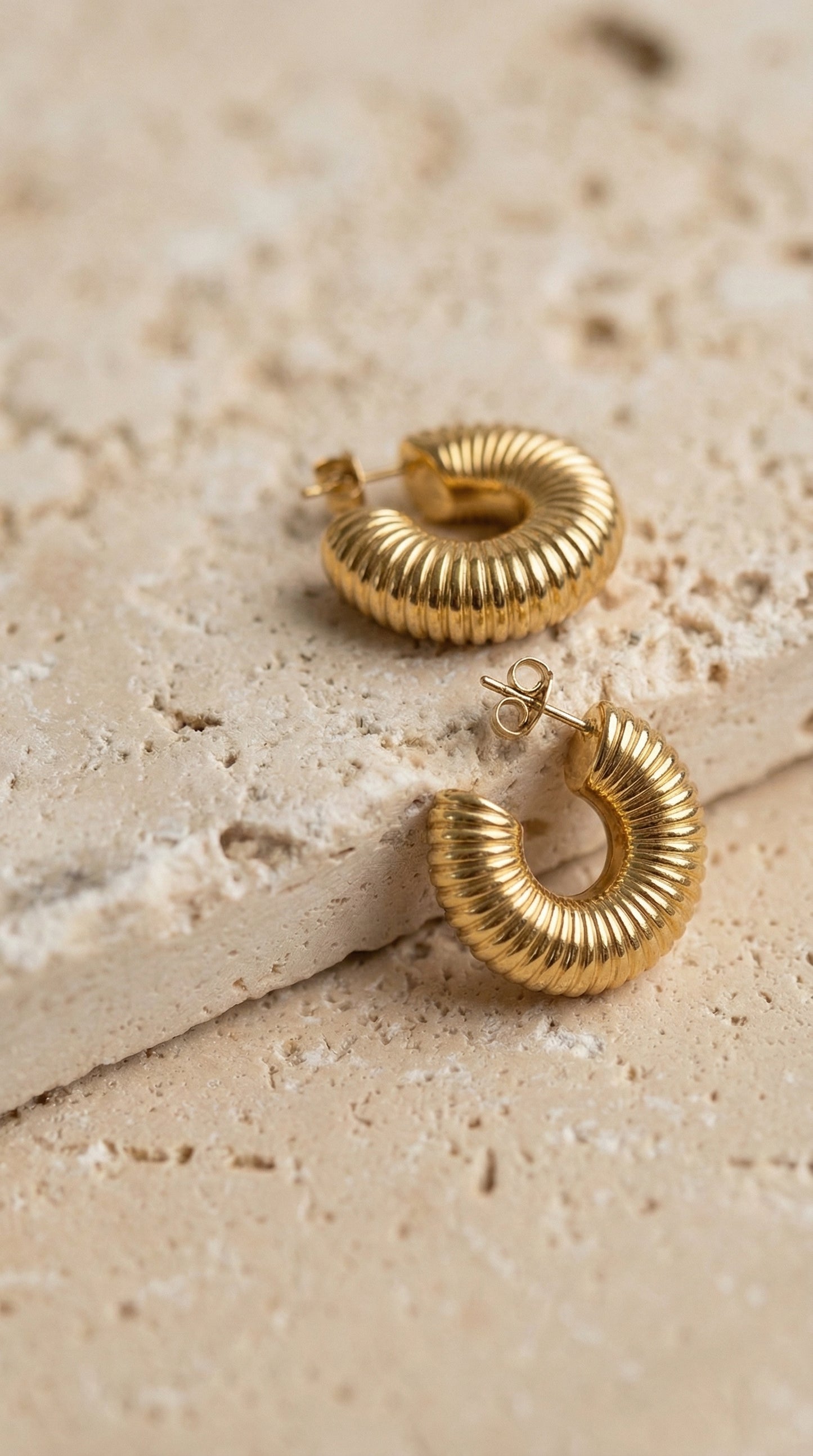 Milano Gold Hoops