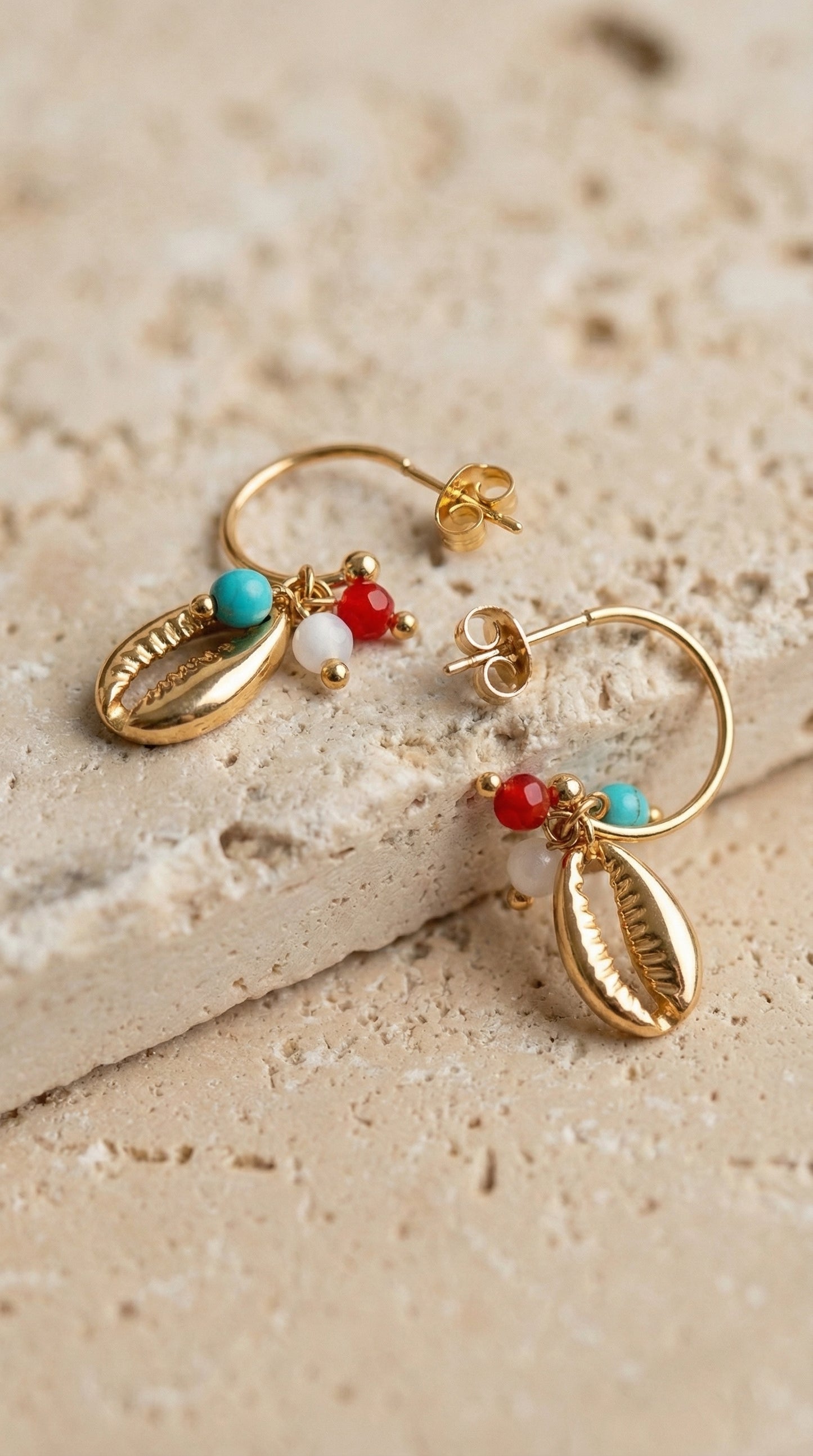 Riviera Shell Hoops