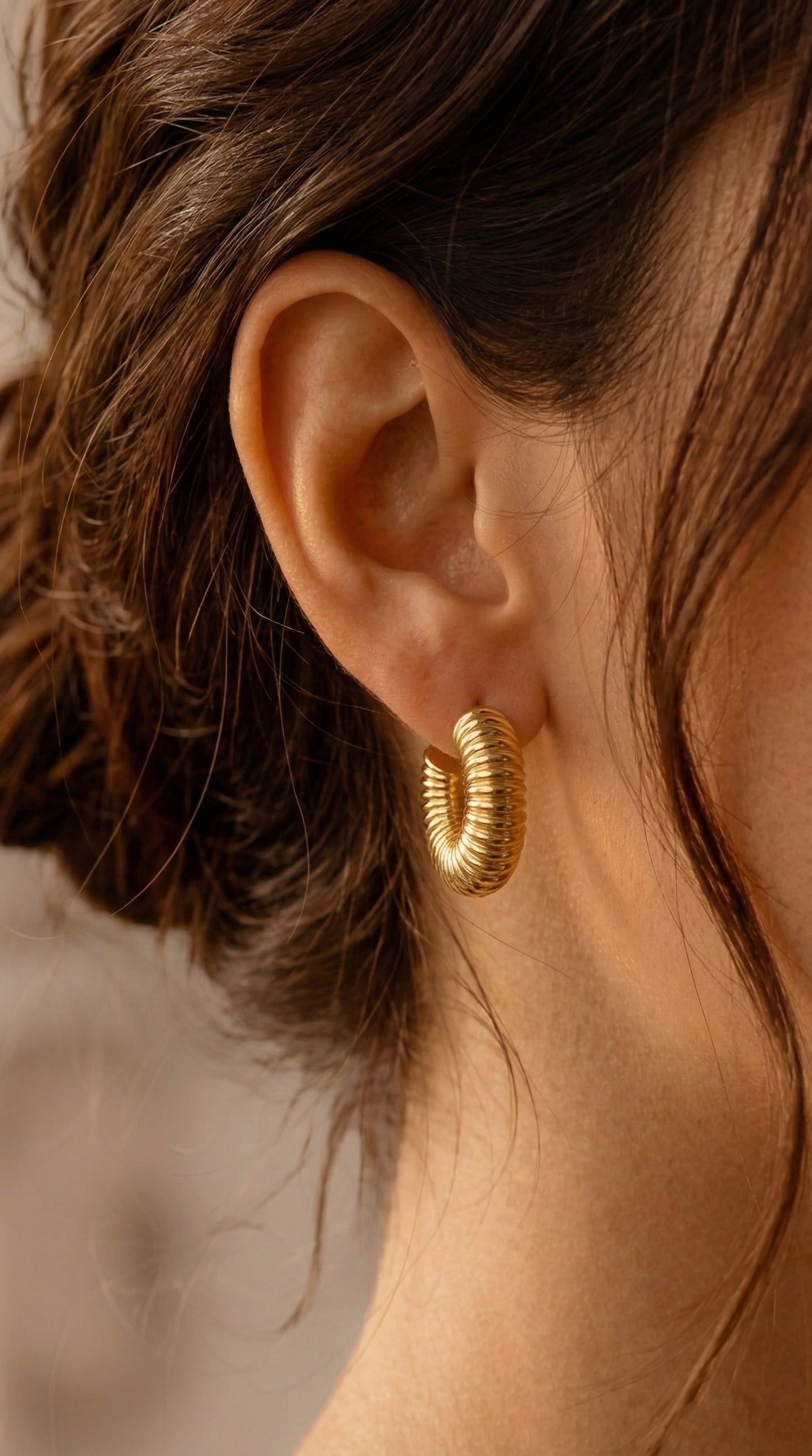 Milano Gold Hoops