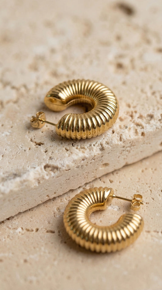 Milano Gold Hoops