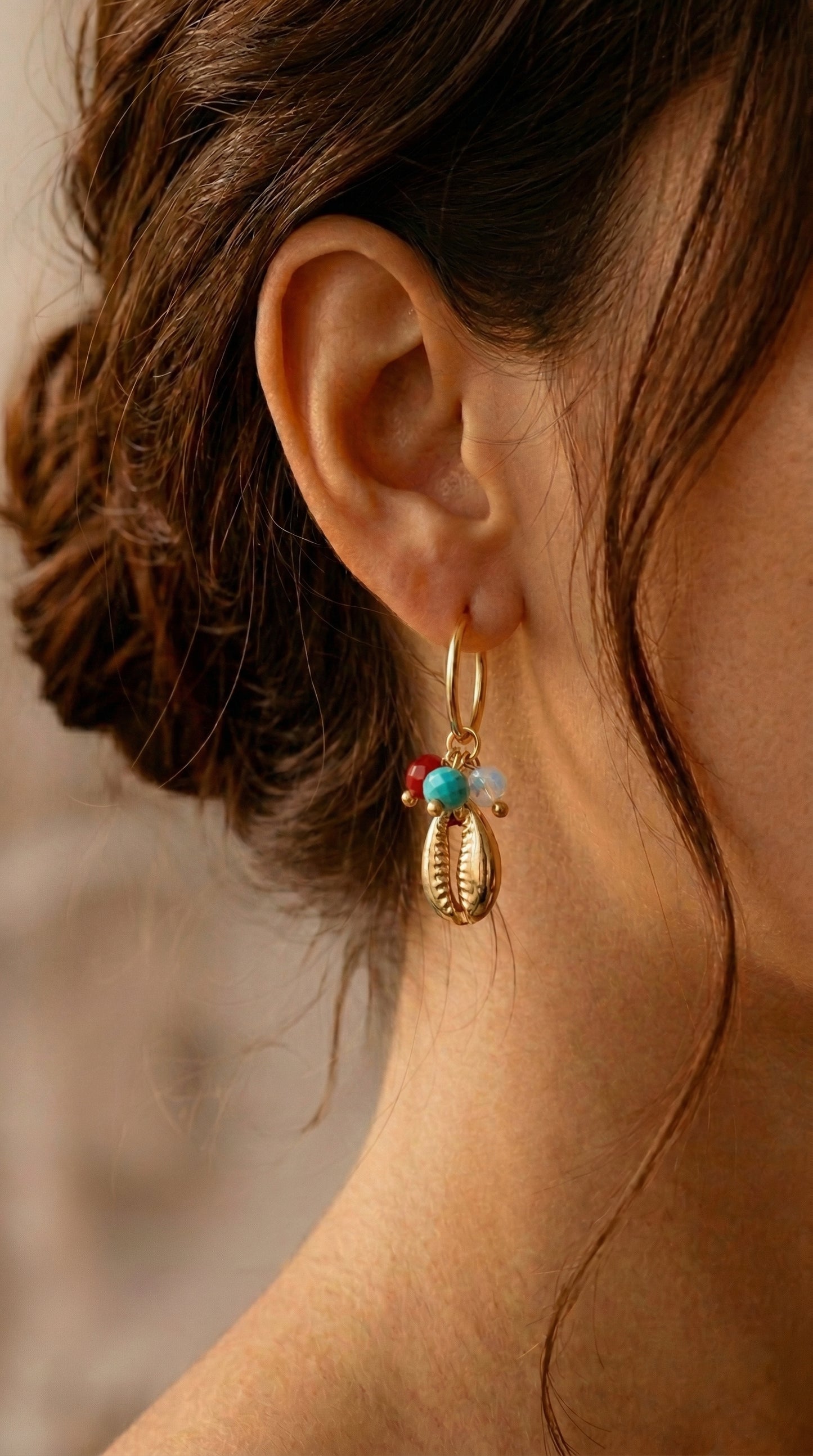 Riviera Shell Hoops
