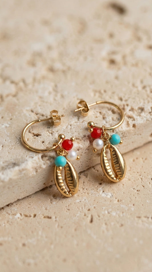 Riviera Shell Hoops